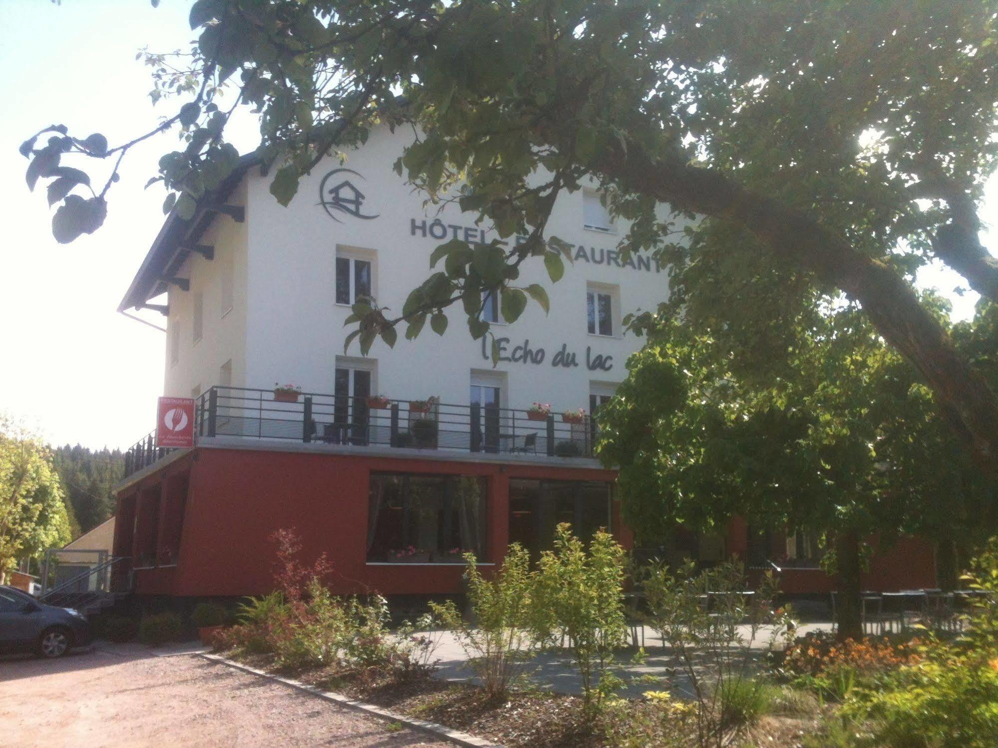 Hotel Restaurant L Echo Du Lac Gerardmer Exterior photo